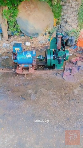 مولدة 10 حصان مع راس توليد 7.5 مستعمل للبيع في بابل