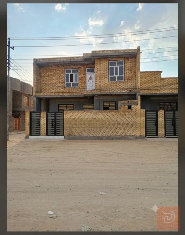 دار سكن طابقين ركن وجهين بالفداء جديد للبيع في ذي قار