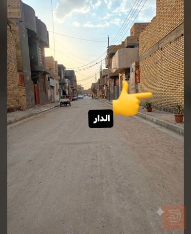 دار سكن طابقين ركن وجهين بالفداء جديد للبيع في ذي قار
