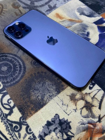 iPhone 12 Pro Max ذهبي ازرق للبيع في بغداد