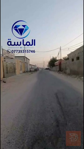 قطعة أرض 650 متر طريق كربلاء نجف للبيع
