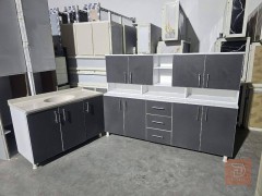كاونتر MDF تركي مترين مع سنك مرمر للبيع في واسط
