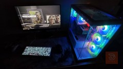 تجميعة PC gaming مع شاشة و UPS و ملحقات مستعمل للبيع في بغداد