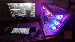 تجميعة PC gaming مع شاشة و UPS و ملحقات مستعمل للبيع في بغداد