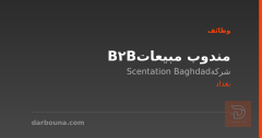 مندوب مبيعات B2B — بغداد