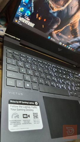 اتش بي لابتوب HP Victus Gaming معالج ريزن 5 رام 16 مستعمل للبيع في بغد