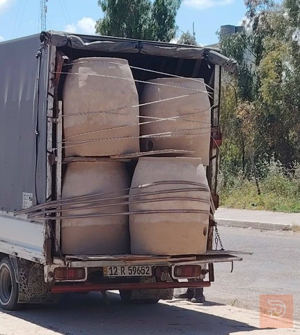 تنور طين عراقي للخبز والشوي للبيع في أربيل