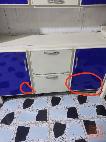 كاونتر 3 قطع مستعمل للمقايضة في بغداد