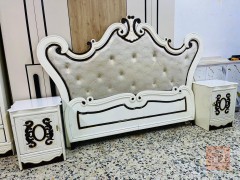 غرفة نوم عراقية بتصميم تركي لون ابيض جديد للبيع في بغداد