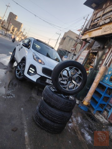 تخم تاير ويل كب سبورتج حجم 17 انج مستعمل للبيع في بغداد