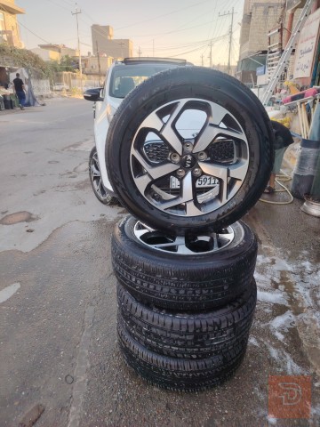 تخم تاير ويل كب سبورتج حجم 17 انج مستعمل للبيع في بغداد