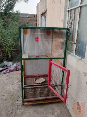 قفص حديد تفصال ثقيل مستعمل للبيع في واسط
