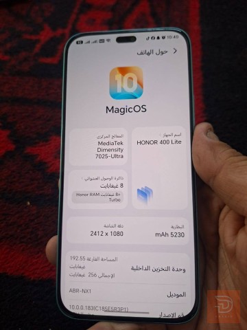 هونر 400 لايت ذاكرة 256 مستعمل للايجار في بغداد
