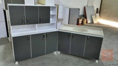متر خشب MDF مع سنك مرمر متر و20 للبيع في بغداد