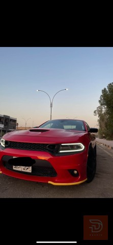 دوج جارجر RT 2018 لون احمر طماطي للبيع في النجف الأشرف