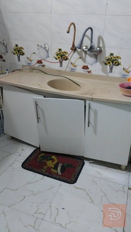 كاونتر 3 قطع مع سنك مرمر مستعمل للبيع في كربلاء المقدسة
