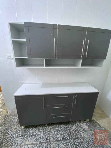 خشب تركي mdf مترونص ارضي وملحق مع سنك ومجرات للبيع في بغداد