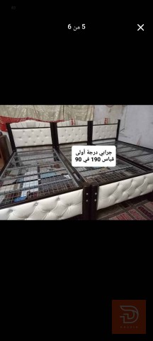 جرابي نفر واحد حديد دوشمة جلد 190 ب 90 للبيع في بغداد