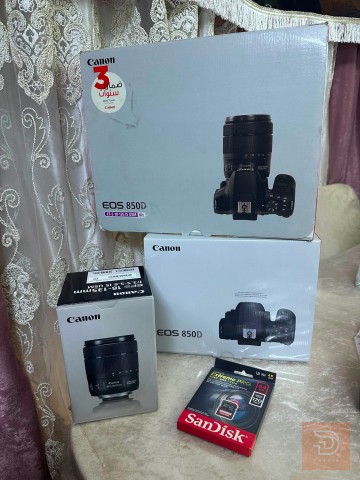 كاميرا كانون 850D نظيفة جداً مستعمل للبيع في بغداد