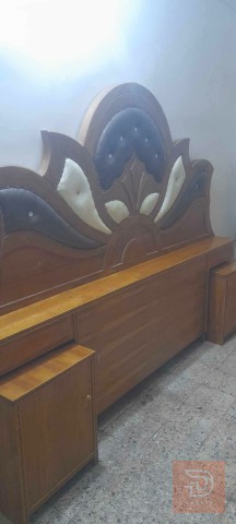 غرفة نوم خشب عراقي مستعملة للبيع في كربلاء المقدسة