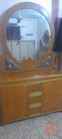 غرفة نوم خشب عراقي مستعملة للبيع في كربلاء المقدسة