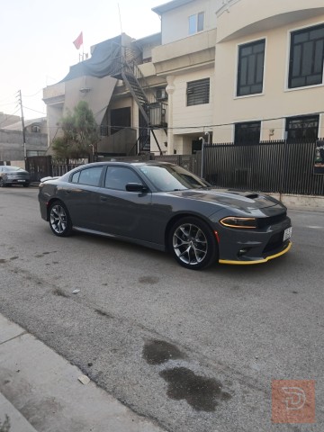 دوج جارجر GT 23 مديل 23 لون سمنتي للبيع في بغداد