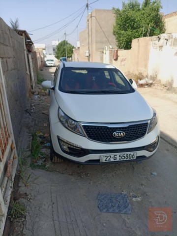 كيا سبورتج st 16 امريكي حادث جاملغ وبنيد للبيع في واسط