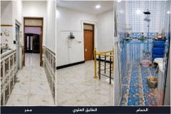 دار طابقين كونكريت 100 متر 2024 للبيع في الديوانية