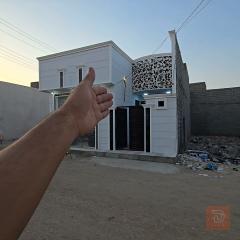 بيت مساحة 100 متر