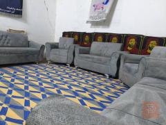 تخم 10 مقاعد خشب بلوك اسود مستعمل للبيع في كربلاء المقدسة