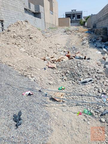 قطعة أرض سكنية طابو صرف في حي التنك ٢٥٠ متر للبيع في كركوك
