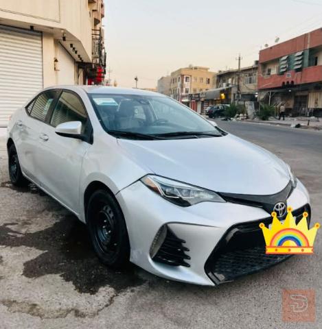 تويوتا كورولا 2018 وارد امريكي للبيع في بغداد