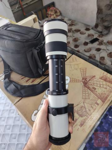 عدسة jintu زوم 800mm جديد للبيع في بغداد