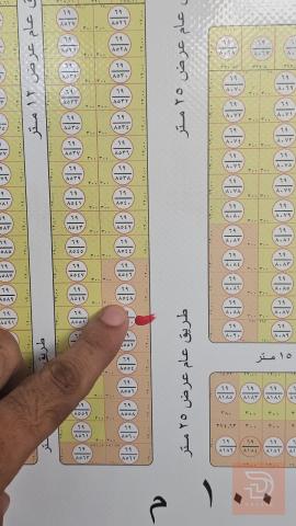 قطعة أرض تجارية في مقاطعة ٦٩ الجواهري للبيع في الأنبار