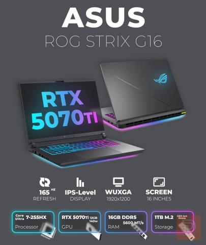 اسوس ASUS ROG Strix G16 لابتوب جديد للبيع في بغداد