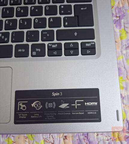 لابتوب acer Spin 3 لمس قلاب 2020 للبيع في النجف الأشرف