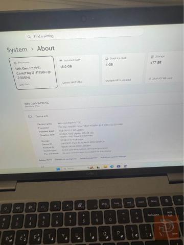 ديل Dell Precision 3561 لابتوب محطة عمل للبيع في بغداد