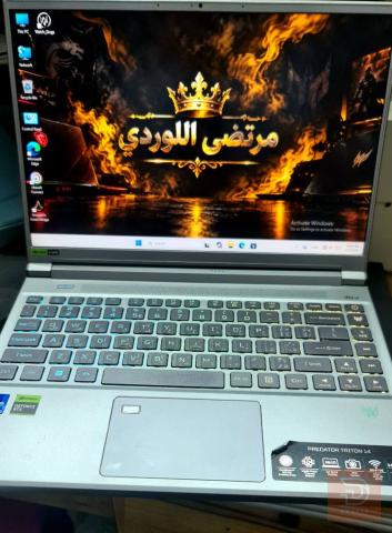 أيسر لابتوب Acer Predator Triton 14 مستعمل للبيع في بغداد