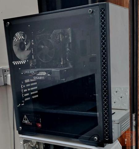 كيس كيمنك بمواصفات RTX 3050 black للبيع في نينوى