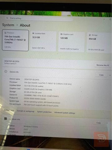 Microsoft Surface Laptop 4 - 15" إنش مستعمل للبيع في بغداد