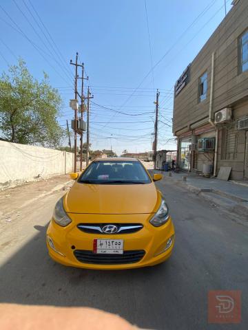 تويوتا هيونداي اكسنت خليجي 2012 للبيع في بغداد