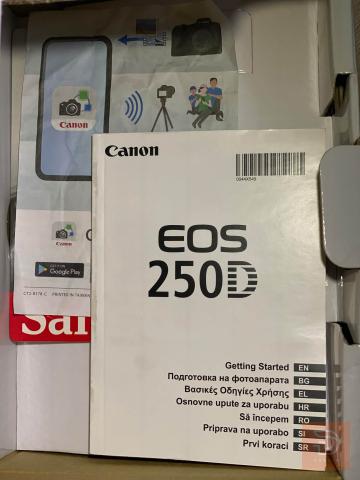 كاميرا Canon 250D مستعمل للبيع في بغداد