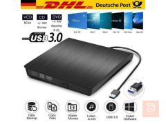قارئ وراقم أقراص خارجي USB 3.0 جديد للبيع في ديالى