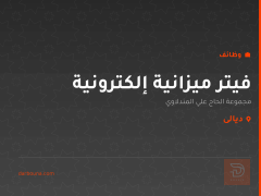 فيتر ميزانية إلكترونية — ديالى