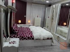 غرفة نوم خشب تركي كاملة مستعمل للبيع في النجف الأشرف