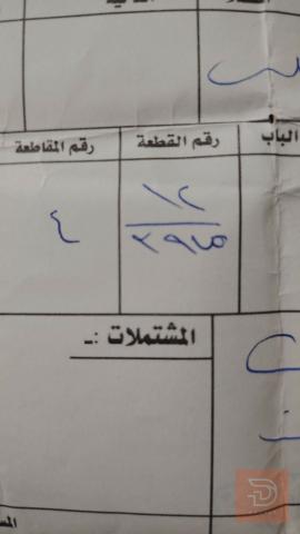 قطعة أرض سكنية في بعقوبة خلف شقق الغالبية 100 متر مربع للبيع في ديالى