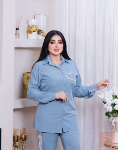 سوت قطعتين نسائي خامة تركي للبيع في أربيل