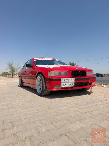 بي ام اي36 لون احمر 1995 للبيع في النجف الأشرف