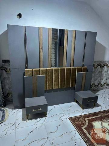 غرفة نوم تركي موديل حديث 6 قطع للبيع في بغداد
