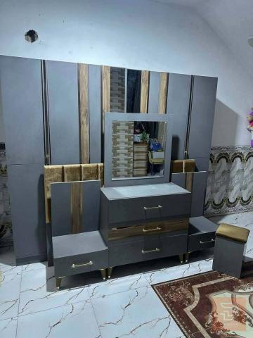 غرفة نوم تركي موديل حديث 6 قطع للبيع في بغداد